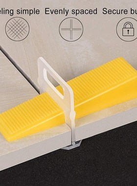 400Pcs Tile Leveling System Clips 1.5mm DIY Tiles Leveler Sp