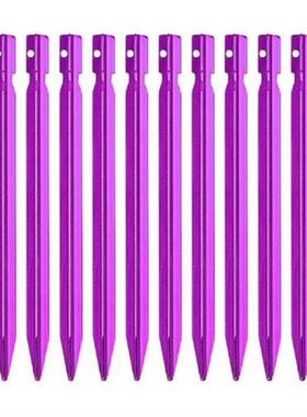 12pcs Camping Stakes Aluminum Alloy Camping Pegs 18cm