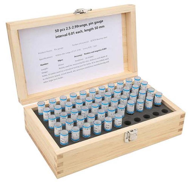 2.5-2.99 Gauge Pin Assortment Easy to Use 2.5-2.99 Pin Gauge