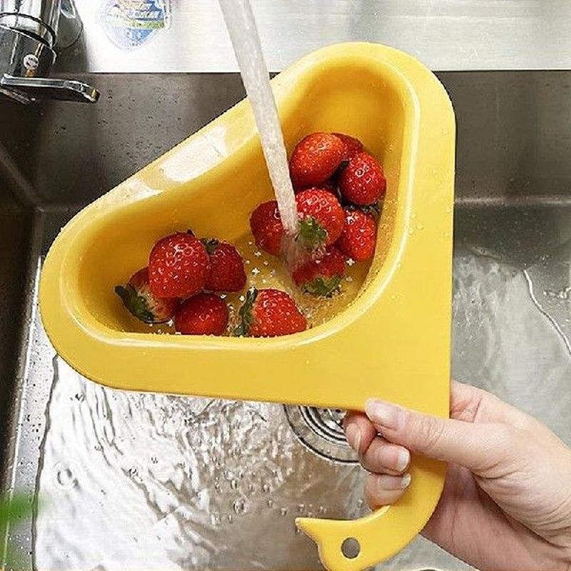 Kitchen Sink Filter Leftover Sink Strainer Triangle Drain