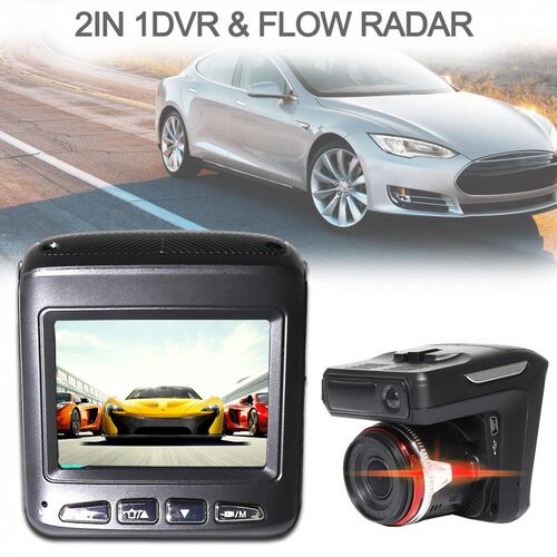 2In1CarDVR RadarDetectorG senorGravity Car Camera HD 1280P