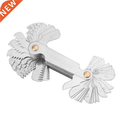60 Degree Thread Screw Pitch Gauge 58 Blades Set Metric   In