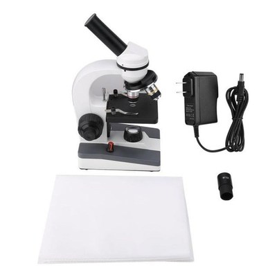 Digital Microscope WF10X 40-400X Monocular Biological Scienc