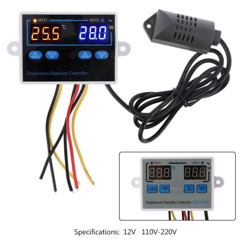 51BD Digital Thermostat Humidity Controller Egg Incubator 10