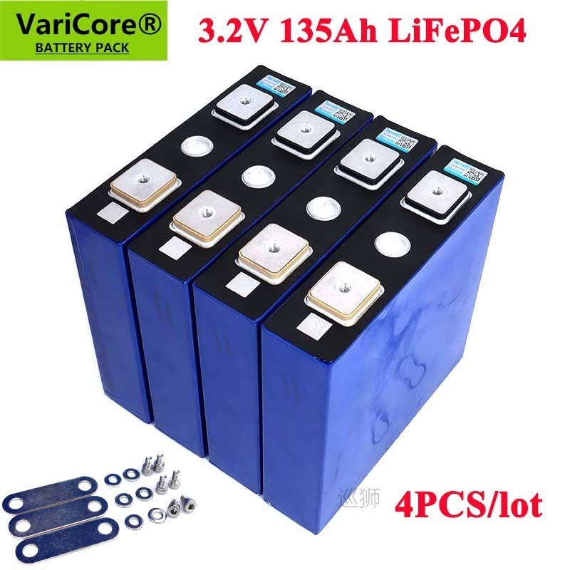 4pcs 3.2v 310Ah 280Ah Lifepo4 Battery Lithium Iron Phosphate