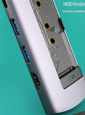 USB C Hub PD Charging for macBook Air Switch to HDMI-compati