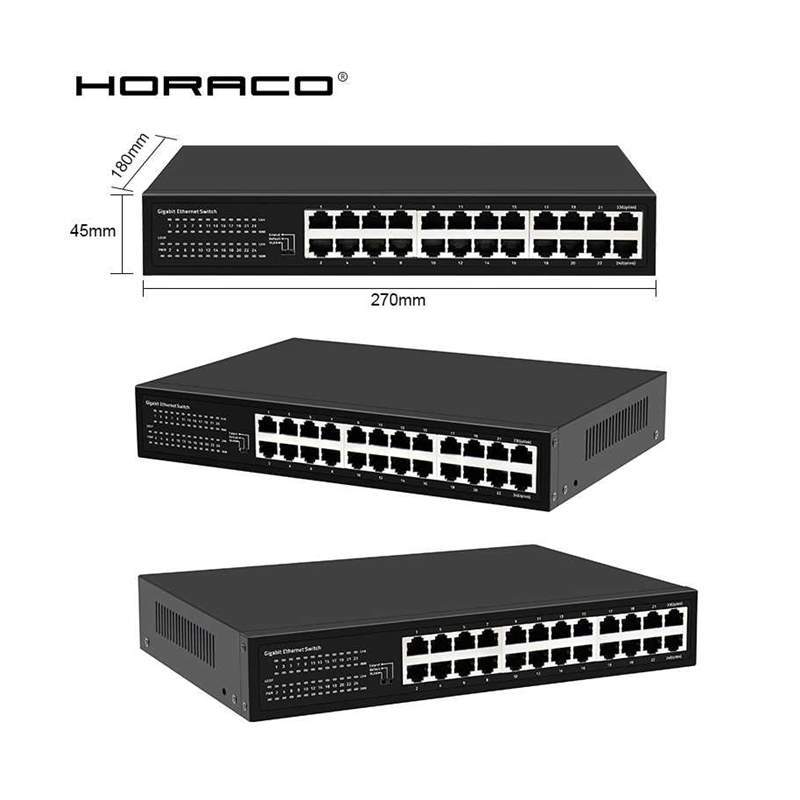 5/8/16/24 Gigabit Ethernet Switch 10/100/1000Mbps RJ45 LAN F