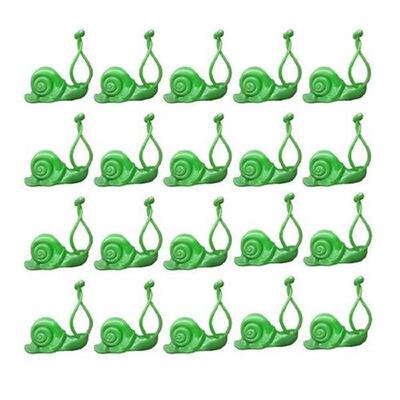50 Pcs Snail Shape Plant Climbing Wall Fixture Clips