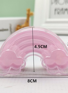 24Pcs Plastic Candy Box Rainbow Shape Birthday Candy Dragee