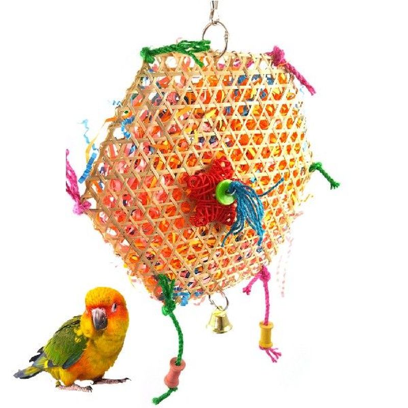 Creative Parrot Bird Toys Pet Parrot Bird Bites Climb Chew