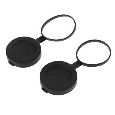 2 pieces Binoculars Protective Rubber Objective Lens Caps 42