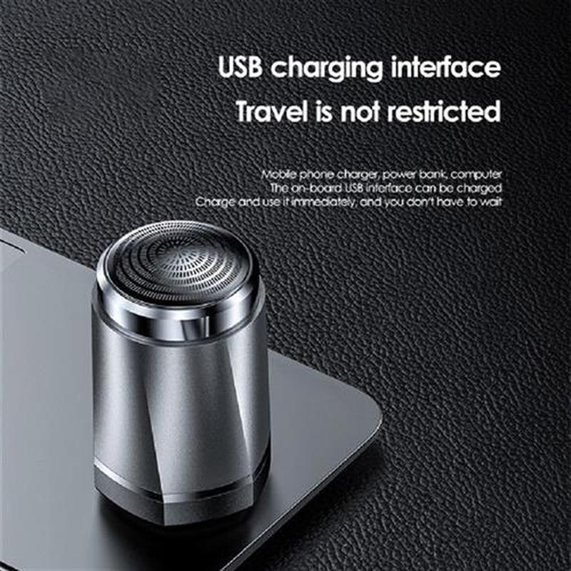 Mini Electric Shaver for Men Portable Electric Razor Beard
