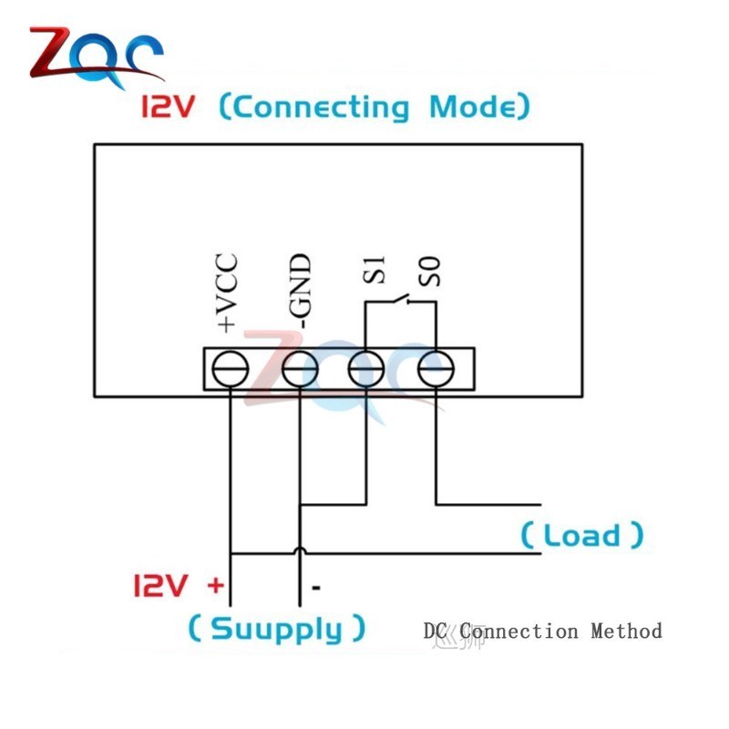 AC 220V/DC 5V/12V/24V LED Digital Temperature Controller Met