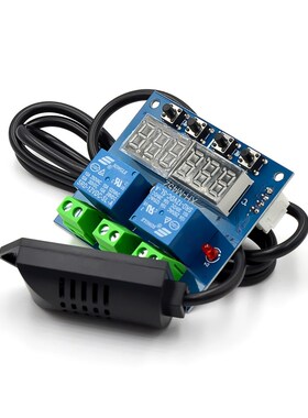 XH-M452 DC 12V LED Digital Thermostat Temperature Humidity C