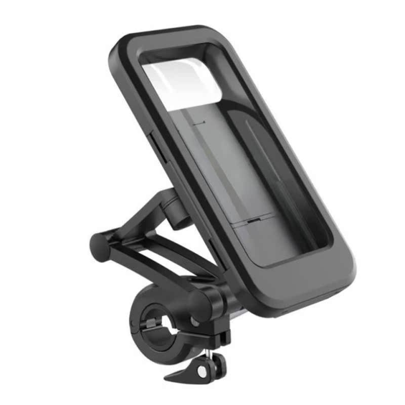 Bicycle Mobile Phone Holder Waterproof Magnetic Suction Retr
