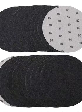 6 Inch Hook and Loop Sanding Disc 80 Grit Polishing Sandpape