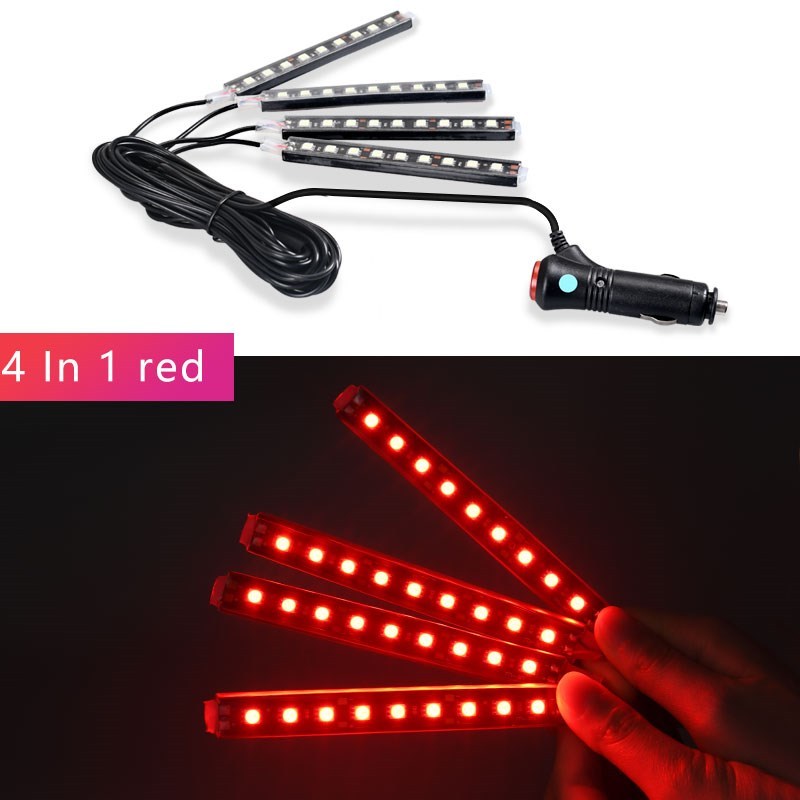 Led Bar Car Interior Backlight Ambient Mood Foot Light With