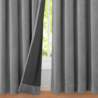 Sofe Velvet High Shading Curtains for Living Room Modern Bed