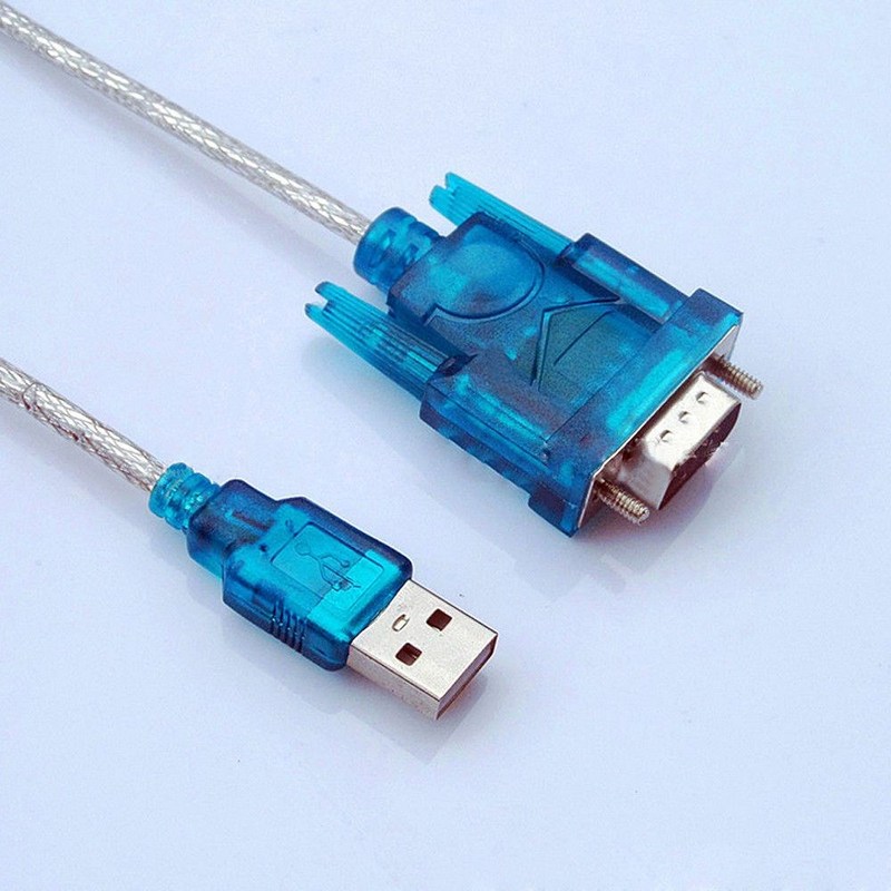 1Pc USB 2.0 To RS232 Serial Port 9 Pin DB9 Cable Serial COM