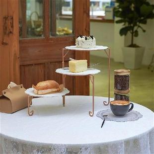 3 Tier Cupcake Plates for Wedding Cake Stands Decoration