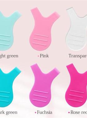 HOT 10 Pcs/Pack Reuseable Plastic Eyelash Brush Clean Y Shap