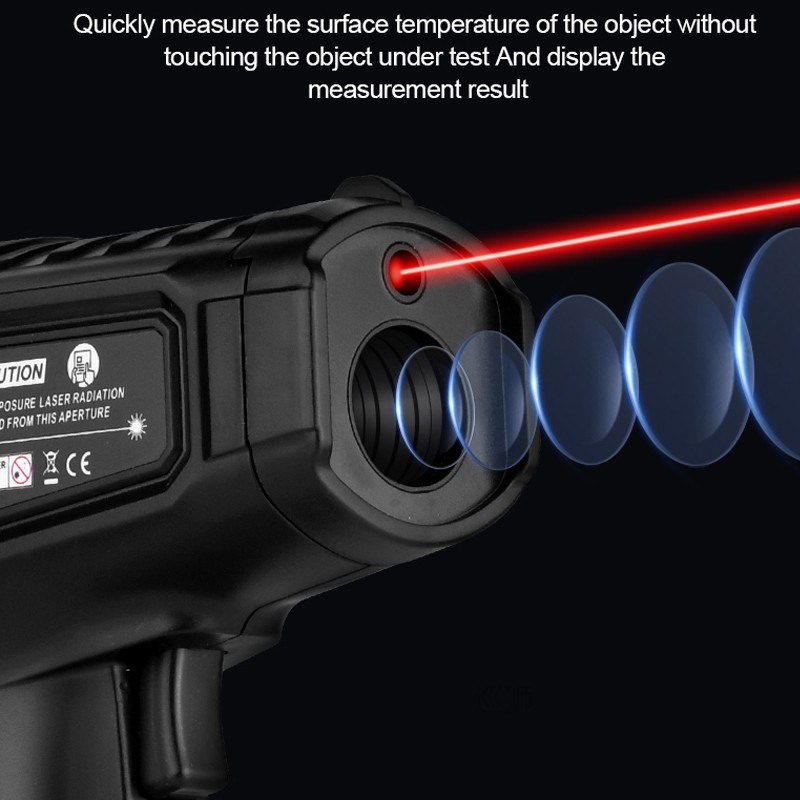 PT600 Non Contact Digital Infrared Thermometer -50~600℃  LC