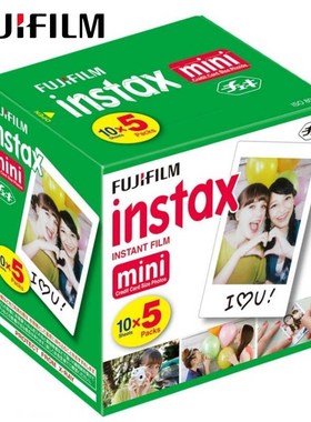 50 sheets Fujifilm Instax Mini 9 Film White Edge Photo Pape