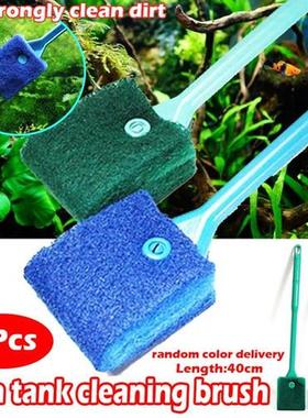 1 Pcs Cleaning Brush Plastic Sponge Aquarium Glass Algae Cle