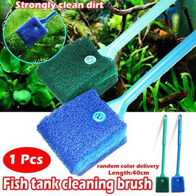 1 Pcs Cleaning Brush Plastic Sponge Aquarium Glass Algae Cle