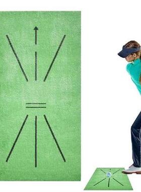 Golf Training Mat For Swing Detection Batting Trajectory