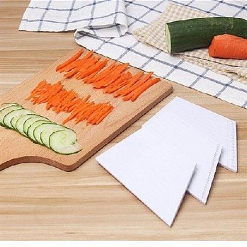 1set Slicer Vegetables Cutter with 4 Stainless Steel Blade