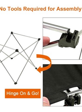 Outdoor Camping Table Portable Foldable Desk  Computer Bed l
