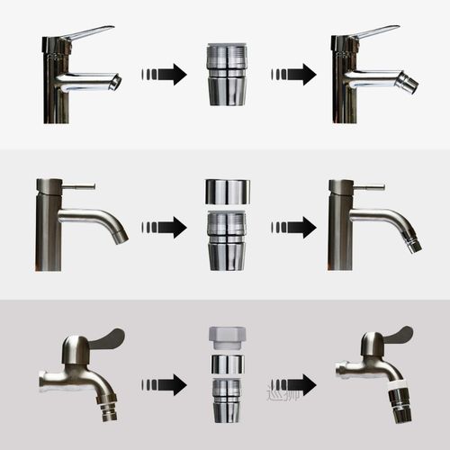 Water Dental Flosser Faucet Oral Irrigator Water Jet Floss D