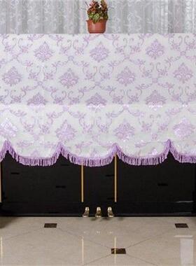 1PC Newest Piano Cover Purple Lace Dustproof High Grade