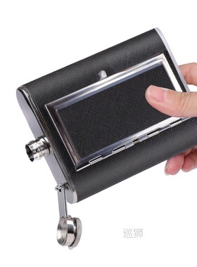 6oz Whiskey Pocket Alcohol Bottle  304 Stainless Steel Creat