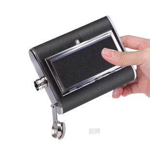 6oz Whiskey Pocket Alcohol Bottle  304 Stainless Steel Creat