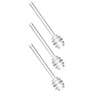 3 Pcs Honey Stir Rods Syrups Drinks Honey Ladle Muddler