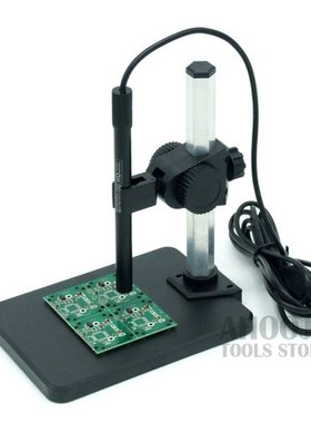 600X LEDS Continuous Zoom USB Digital Loupe Microscope Elect