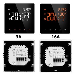 Smart Screen LCD Display Touch Thermostat WiFi Normal For