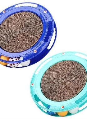 2 In 1Cats Scratcher Toys With Ball MultiFunctional Cat