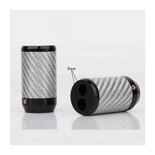 Preffair 4Pcs DIY Splitt Carbon Fiber Pants Boot Y Splitter