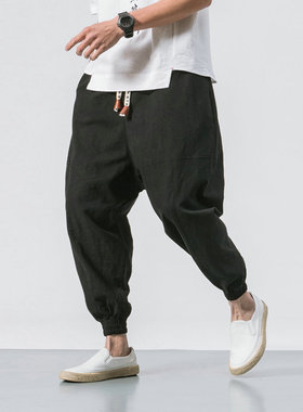 New Men‘s Jogging Pants Streetwear Loose Casual Co