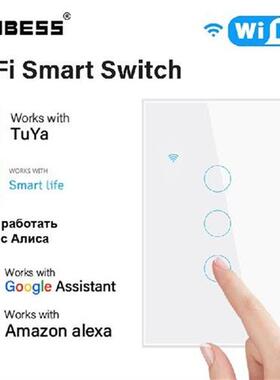 AUBESS Tuya WiFi Smart Light Switch, Neutral Wire Required