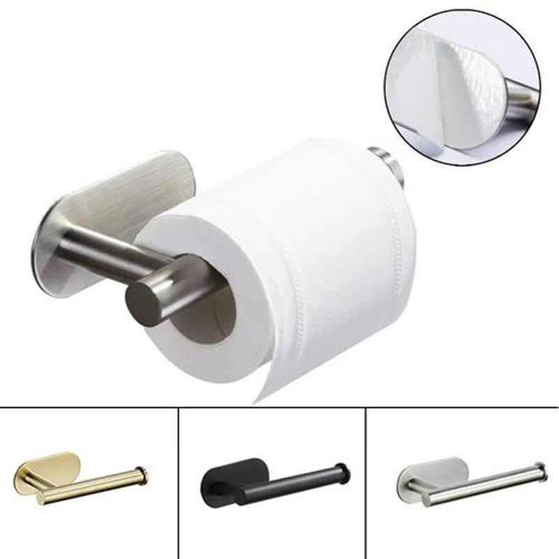 Free Drill Tissue Holder 304 ainless eel Toilet Paper Ho