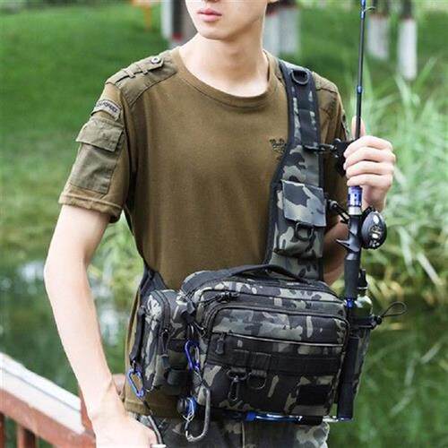 Fishing Rod Bags Single Shoulder Luya Fishing Reel Case Bag