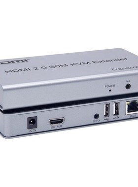 60M 4K 60hz HDMI 2.0 Extender KVM Extension By  5e 6 RJ45