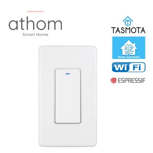 ATHOM US switch  pre flashed tasmota ESP8266 based WiFi swi