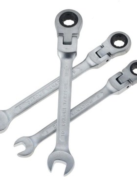 1pc Wrench Multitool Key Ratchet Spanners Flexible Head Matt