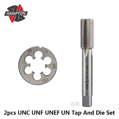 Hampton UNC UNF UNEF UN  Right Hand Thread Tap And Die Set 2