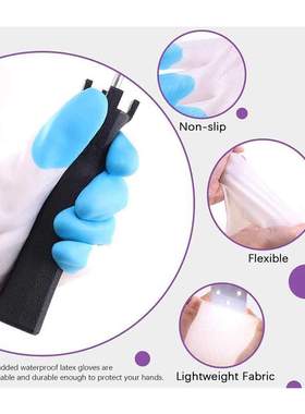 8Pcs Aluminum Alloy Fibreglass Roller Set Bubble Roller Glov